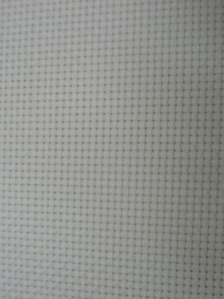 Ткань для вышивания  Канва 150см 100%хлопок, цвет - белый.